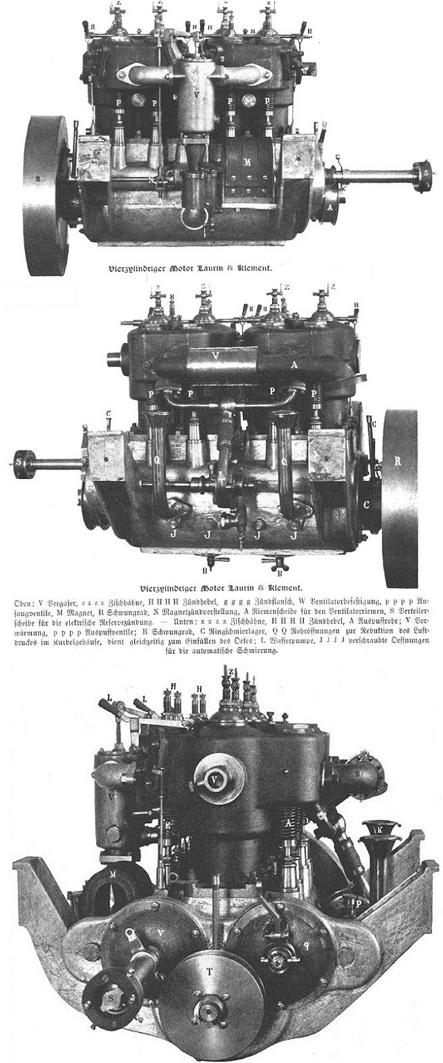 Vierzylinder-Motor
