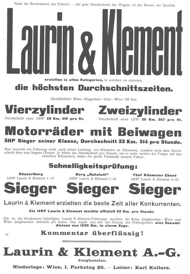 Werbung 9.6.1907