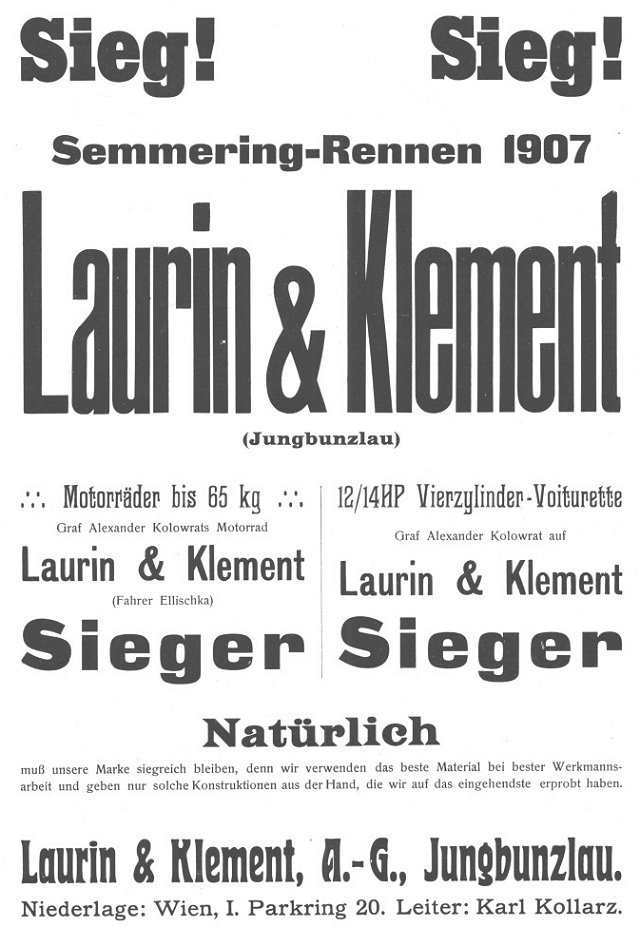 Werbung 29.9.1907