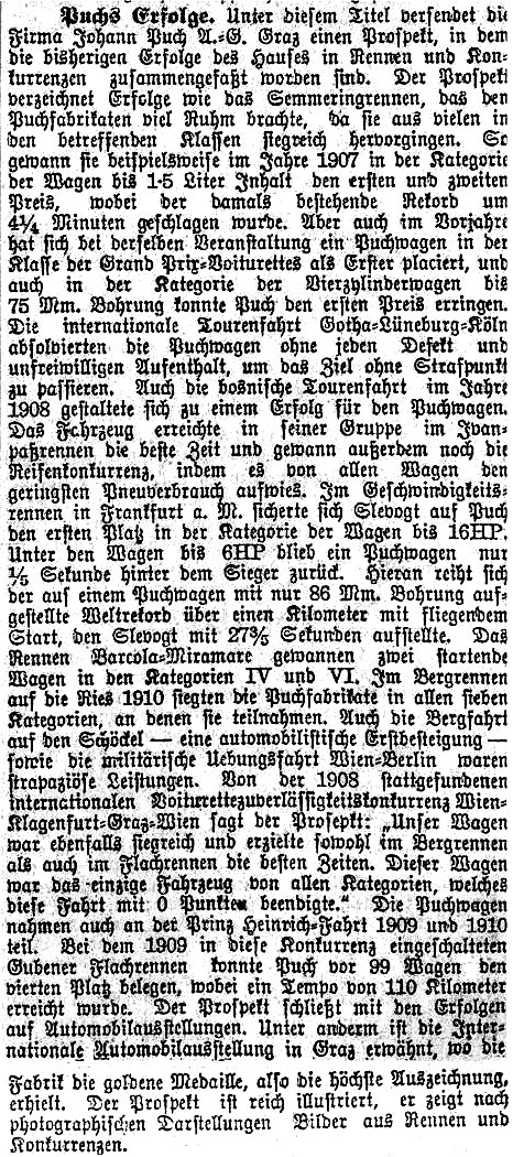 Wiener Tagblatt 1911